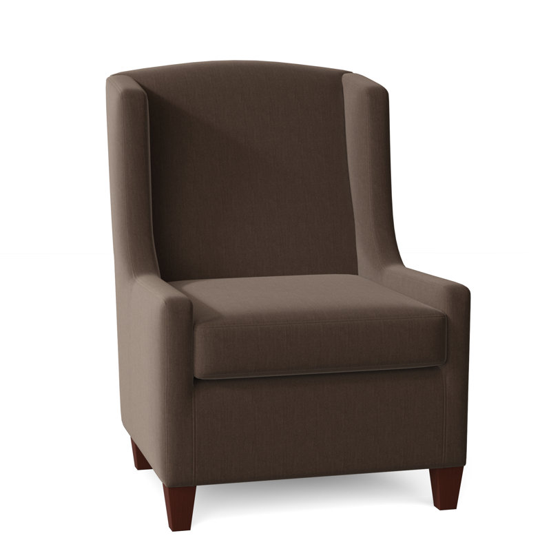 Sweetwater Wingback Chair, Tweetie 7 Tan Performance Velvet, Manhattan, Yes