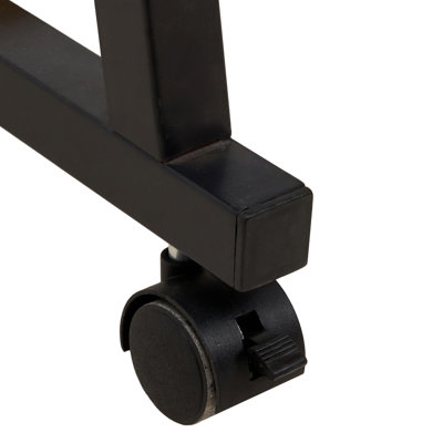 Adjustable Height Modular Iron Computer Desk