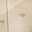 Drain de douche carré 12 "avec grille à motif zéro-70772470