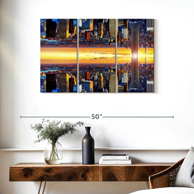 Sireci NYC Double Sided, 24" H x 38" W