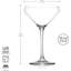 Ensemble de 4 verres à margarita 10 oz
