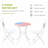 3 Piece Patio Bistro Set