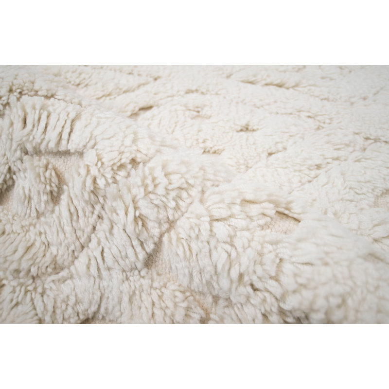 Gemi - Snow, Rectangle 6' x 9'
