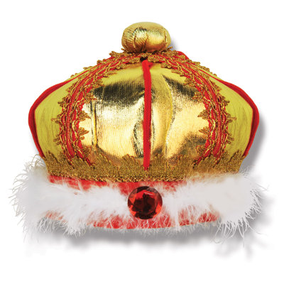 Fabric King's Crown - Pack of 6