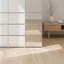 Système de placard modulaire en bois avec miroir Elise