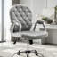 Chaise de bureau en velours capitonnée-16703571-16703572-16703579