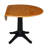 Extendable Round Solid Wood Dining Table-87227706