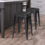 Tabouret en simili cuir Gennara-66324913
