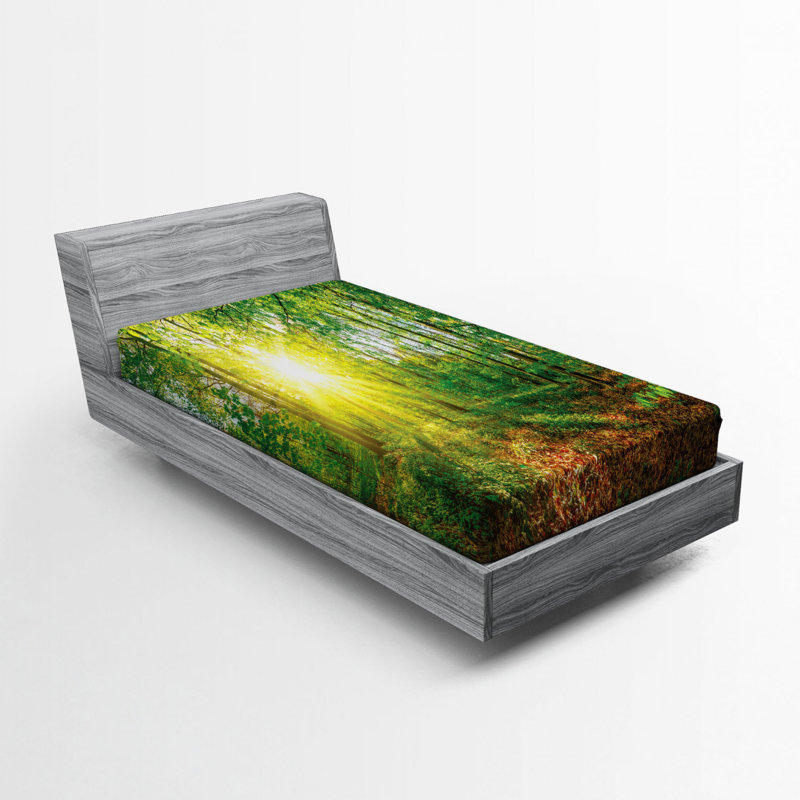 Microfiber Fitted Sheet, Twin Fitted Sheet