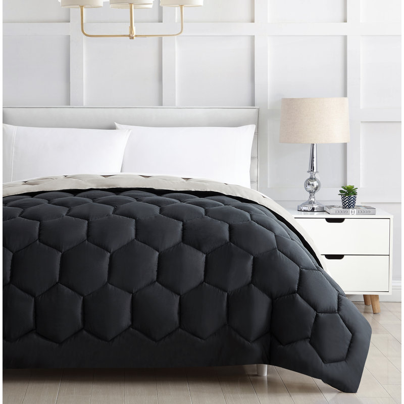 Édredon en duvet synthétique 1 pièce Honeycomb, Grand