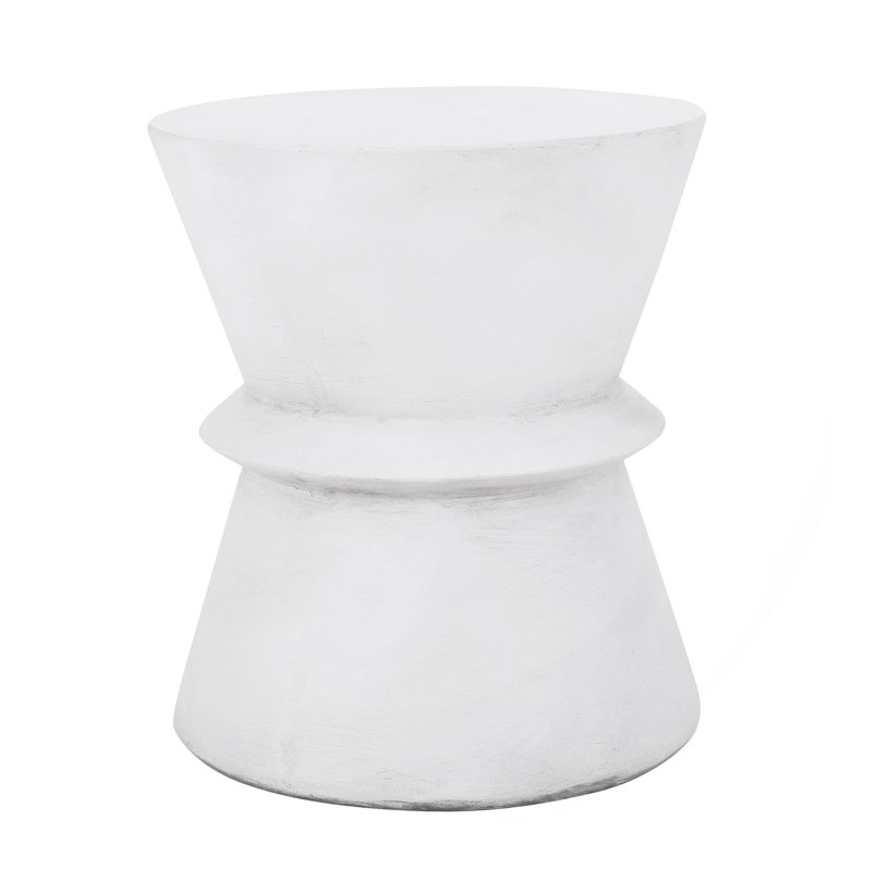 Outdoor Lightweight Concrete Side Table