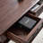 American style home desk and chair combination