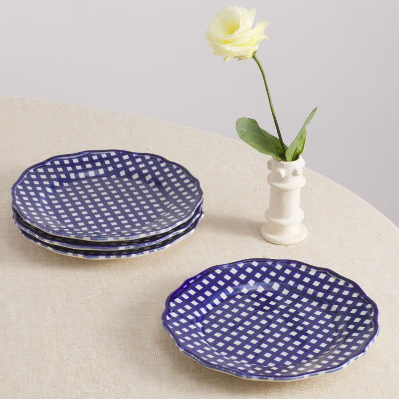Beatrix Handmade Stoneware Salad/Dessert Plate
