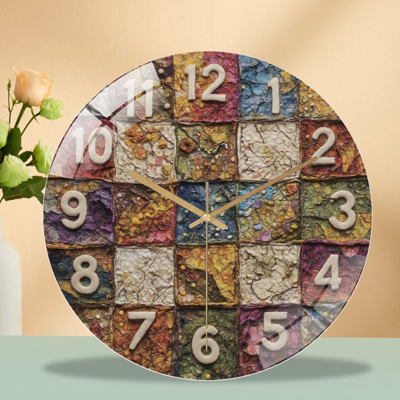 Horloge murale 12 po