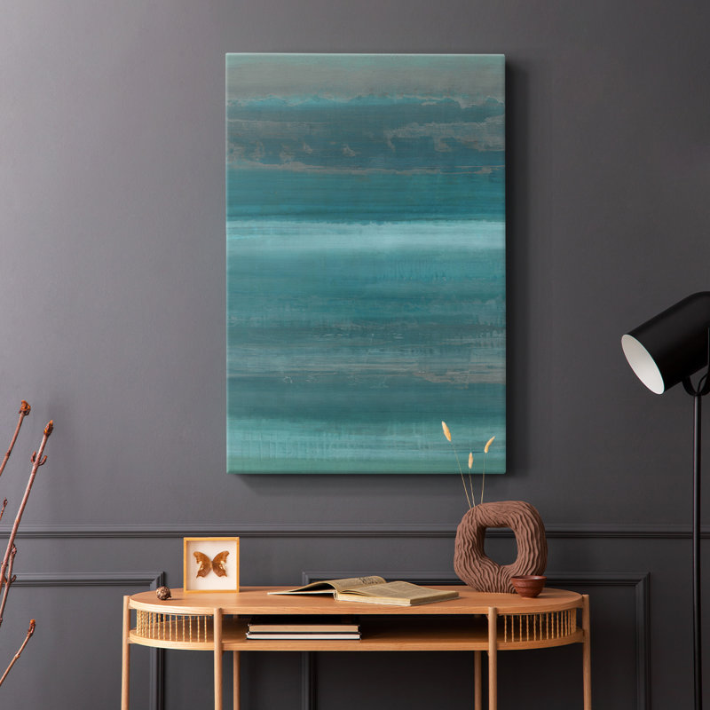 Étoiles et rivages I - Cavas enveloppés de galerie, H 48 po x l 32 po