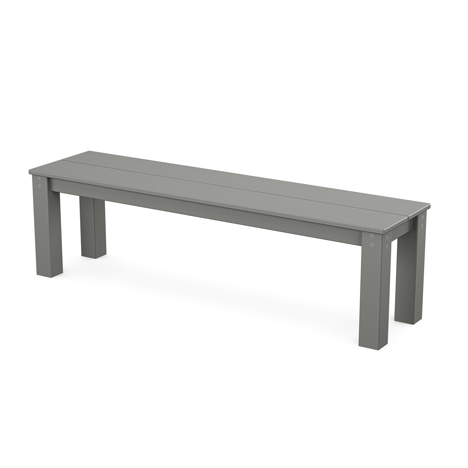 TREX Outdoors Parsons Outdoor Bench, Stepping Stone, 17" H x 60" W