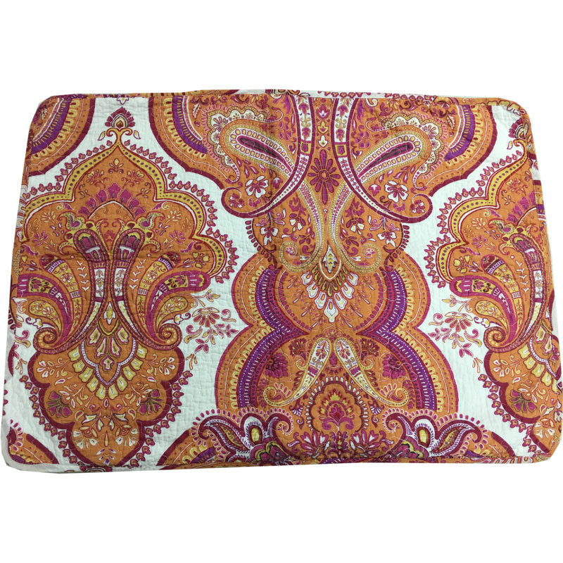 Ensemble de literie réversible brilliance motif cachemire, Simple