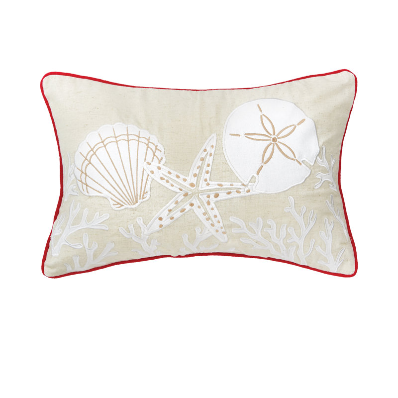 Coussin corail