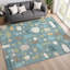 Tapis Mid-Century moderne lavable à la machine intérieur / extérieur Jourdan ACN2393-1623779228