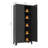 Versatile Metal Storage Cabinet With Adjustable Shelves For Various Rooms-1551177394