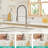 Purifier Drinking Water Faucet For Kitchen - Pull Down Filter Sink In Brushed Nickel Finish Homes Sinks