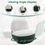 Chaise d'appoint pivotante rembourrée-556529049