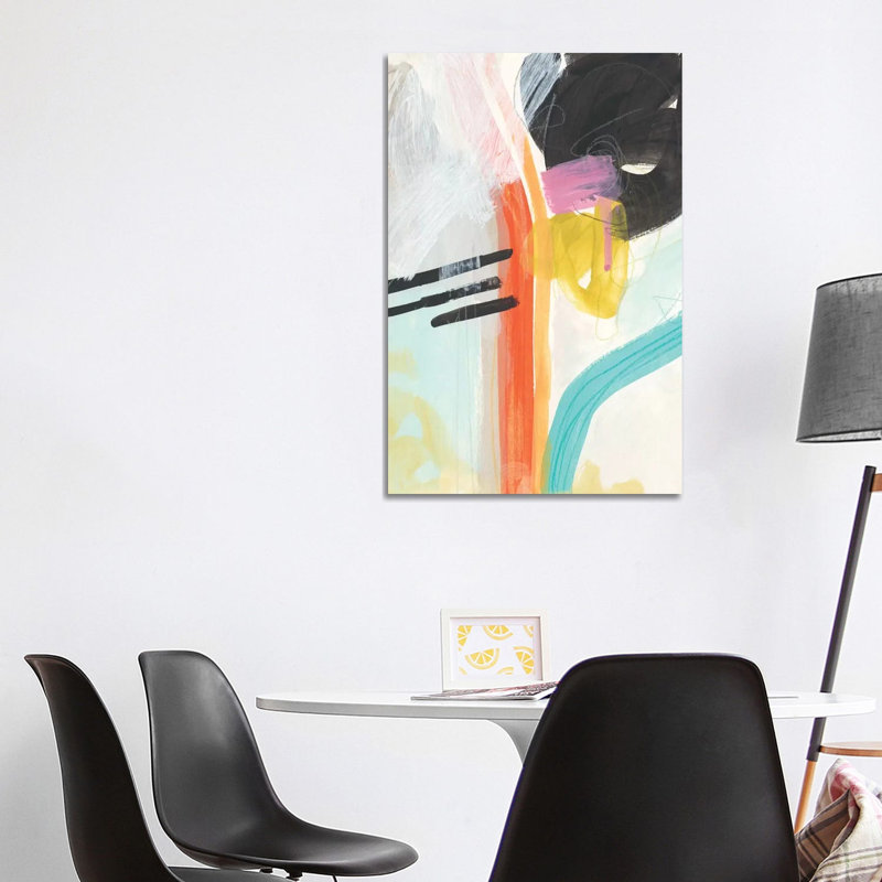 Rhythm Variations I by June Erica Vess - Wrapped Canvas Painting, 101.6 cm H x 66.04 cm W x 1.91 cm D