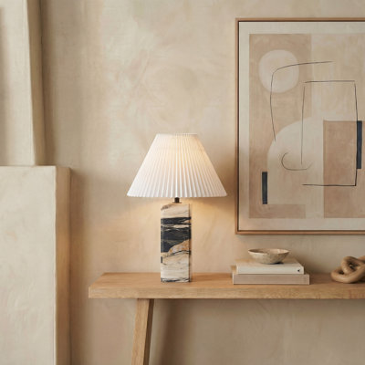 Gottesdiener Square Marble Table Lamp
