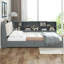 Lit plateforme avec rangement en bois-2010014330