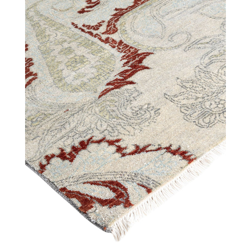 Overdyed One-of-a-Kind 8' 1" X 10' 0" Hand Knotted Area Rug