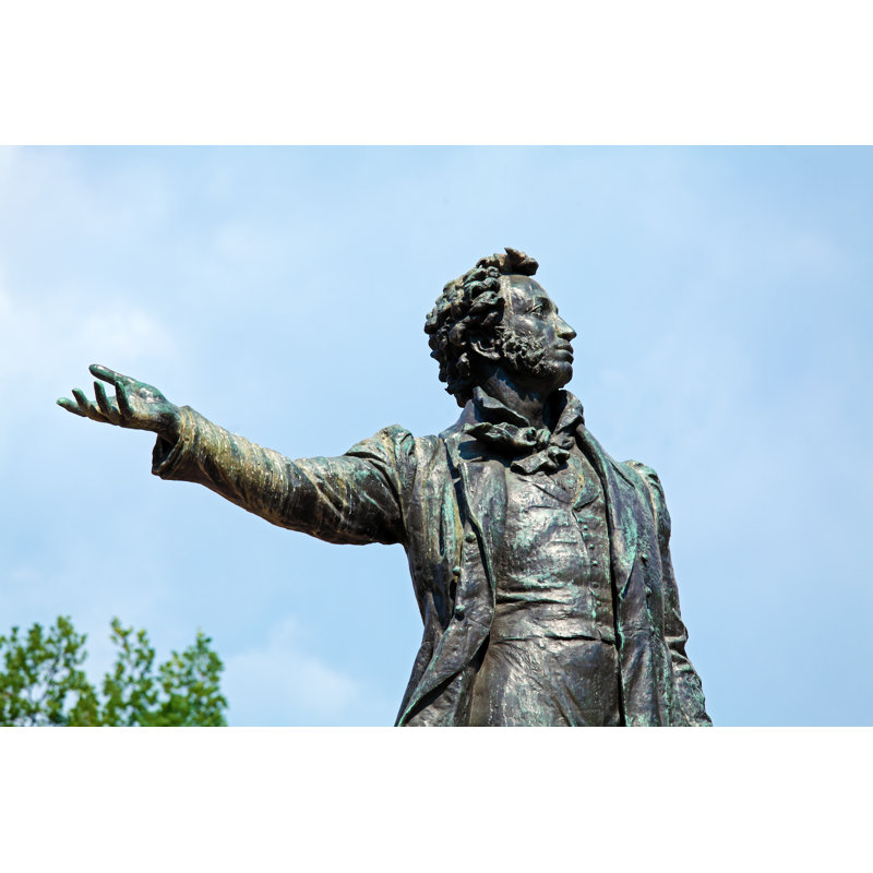 Poet Alexander Pushkin by Rostislavv - Wrapped Canvas Print, 61cm H x 91cm W