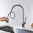 Single Handle Pull-down Kitchen Faucet-104201484