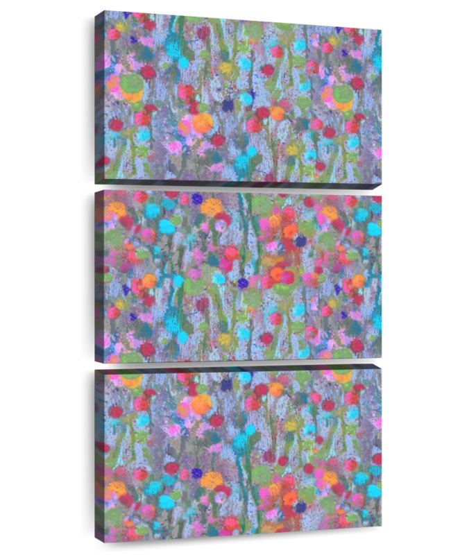 Pom-Pom Green, 80" H x 39" W