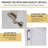 Malena 20'' Single Bathroom Vanity with Ceramic Top-350971205