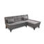 Canapé modulaire d'angle rembourré 88,6 po Sky-1732536105
