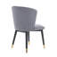 Sofina Modern Velvet Dining Chair, Tufted Back, Wooden Frame-105652199