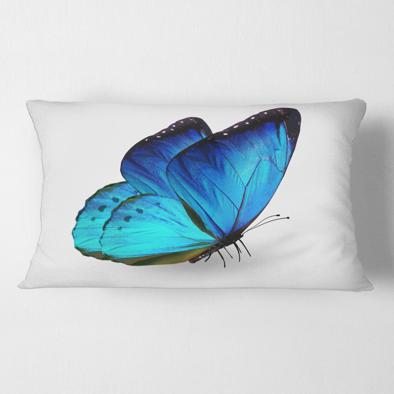 Vibrant Butterfly Rectangular Pillow Cover & Insert