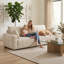 220 cm W Outdoor Sofa