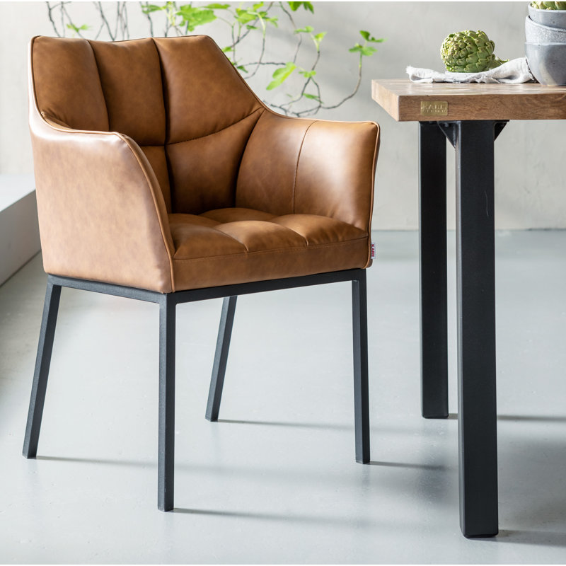 Thinktank armchair with artificial leather