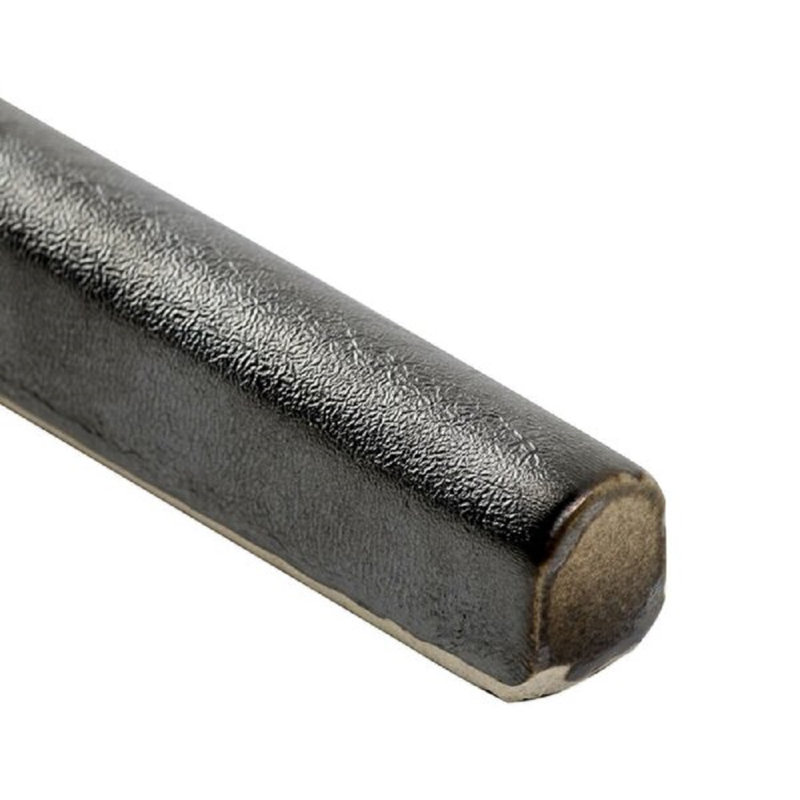Nabi 1x6 Crackled Glossy Glass Pencil Liner, Gunmetal