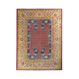 Antique One-of-a-Kind 9’5” X 12’7” Hand Knotted Area Rug