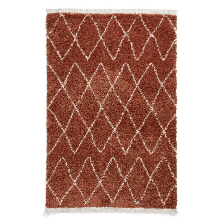 Archuleta area rug Machine Woven Rust, Rectangle 200 x 290cm