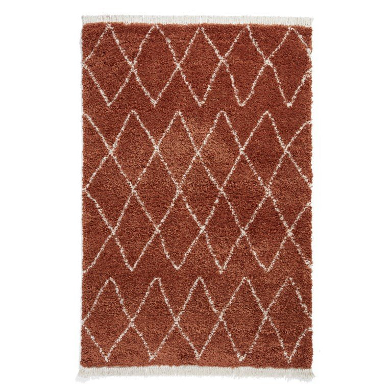 Archuleta area rug Machine Woven Rust, Rectangle 200 x 290cm
