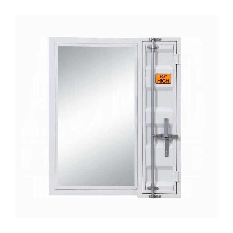 Miroir de salle de bain Cargo, Blanc