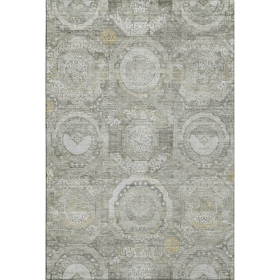 Premium Machine Washable Honig AMF1661 Panel Rug