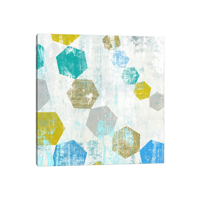 Hexagon III by Edward Selkirk - Wrapped Canvas Print, 66.04 cm H x 66.04 cm W x 3.175 cm D