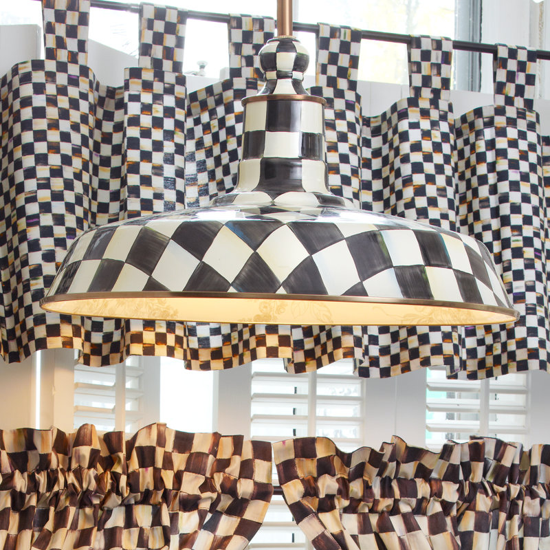 Courtly Check Barn Pendant Lamp, 18