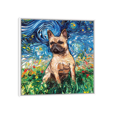 " Fawn French Bulldog Night " by Aja Trier