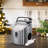 Nugget Countertop Ice Maker With Soft Chewable Ice, Automatic 34S In 24 Hours, Pebble Portable Ice Machine With Ice Scoop, Self-Cleaning, One-Click Operation, For Kitchen,Office-88551928