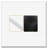 Metal Framed Square Bathrrom Mirror for Wall-1742907047